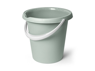 Weber Garden, Weber Garden - Eimer 12L mit Ausguss & Griffmulde pastell-grün, One Size
