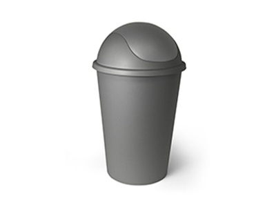 Weber Garden, Weber Garden - Schwingdeckeleimer 50L, One Size