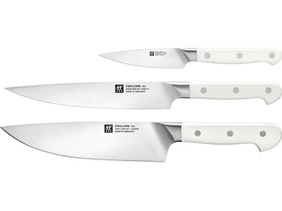 Zwilling, 3tlg Pro le blanc Messerset, Zwilling Kitchen, Unsere Neuheiten, Zwilling Kitchen 222.001.002 Messer, Produkte & Wohnen