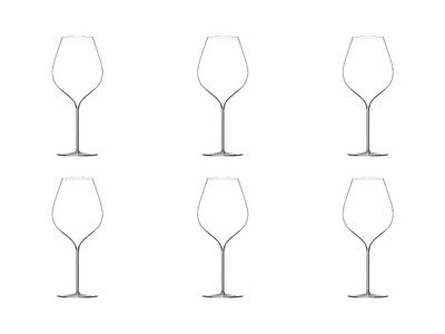 Lehmann Glass, A. Lallement N2 Rotweinglas 60cl mundgeblasen, A. Lallement N2 Rotweinglas 60cl mundgeblasen