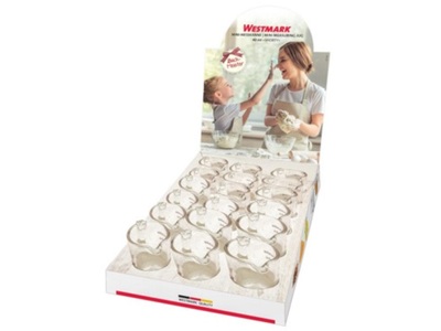 Westmark, Display 18 Stk. Messglas Shorty 40ml, Display 18 Stk. Messglas Shorty 40ml