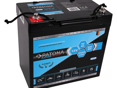 Patona, Patona, Unsere Neuheiten, Patona LiFePO4 12V 50Ah E-Mobility, Produkte & Wohnen, Patona, Mobilität Akku, Patona Platinum Battery LiFePO4 12V 50Ah, Produkte & Wohnen