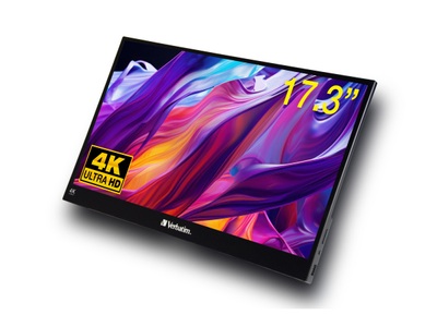 Verbatim, Verbatim, Portable Monitor, Verbatim Touchscreen Monitor 4K 17.3