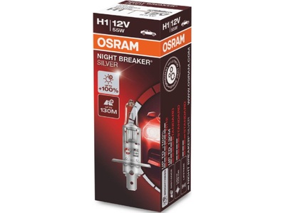 Osram Auto, Osram Auto 64150NBS Halogen Leuchtmittel Night Breaker® Silver H1 55 W 12 V, OSRAM, Ersatzleuchtmittel, Night Breaker Silver H1/12V/55W/P14,5s, AUTO & BIKE, 64150NBS