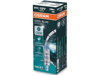 Osram Auto, Osram Auto 64150CBN Halogen Leuchtmittel COOL BLUE® INTENSE H1 55 W 12 V, OSRAM, Ersatzleuchtmittel, COOL BLUE INTENSE H1/12V/55W/P14,5s, AUTO & BIKE, 64150CBN