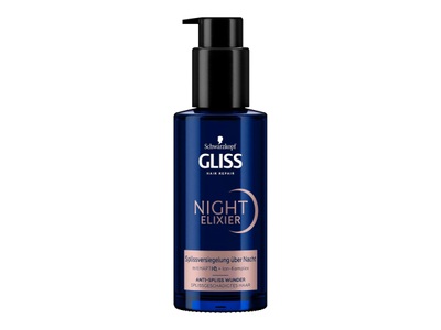 Gliss Kur, GLISS KUR Night Serum Anti-Spliss Wunder (100ml), GLISS KUR, Unsere Neuheiten, GLISS KUR Kur Night Elixier Anti Spliss Beauty, Produkte & Wohnen