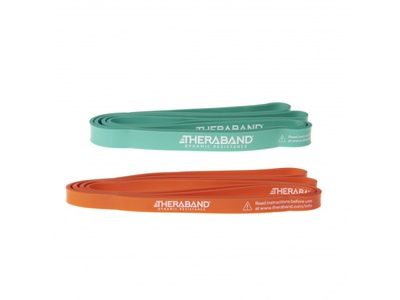 Thera-Band, Thera-Band Thera-Band High Resistance Band 2er-Set, Hygenic, Unsere Neuheiten, Hygenic Hochwiderstandsbänder 2er-Set leicht Fitnessband, Produkte & Wohnen