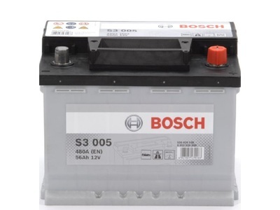 BOSCH - (Automotive Aftermarket), BOSCH - Batterie, BOSCH, Fahrzeugbatterie, Starterbatterie Bosch 12V/56Ah/480A LxBxH 242x175x190mm/S:0, AUTO & BIKE, 0 092 S30 050 S3 005