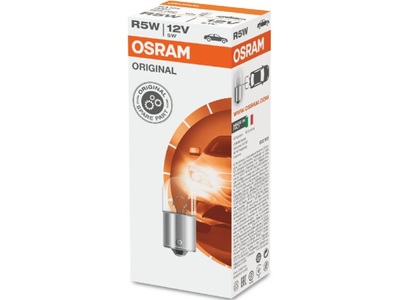 OSRAM - (OSRAM), OSRAM - Glühlampe, OSRAM, Ersatzleuchtmittel, Glühlampe 12V 5W BA15s, AUTO & BIKE, 5007 3401