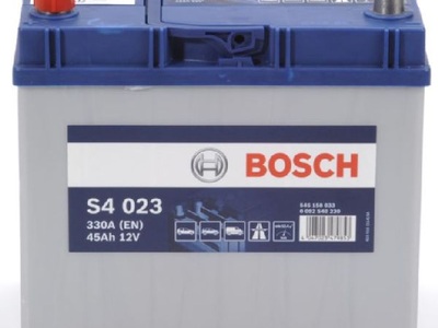 BOSCH - (Automotive Aftermarket), BOSCH - Batterie, BOSCH, Fahrzeugbatterie, Starterbatterie Bosch 12V/45Ah/330A LxBxH 238x129x227mm/S:1, AUTO & BIKE, 0 092 S40 230 S4 023