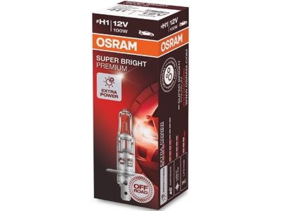 Osram, Halogen Leuchtmittel OSRAM Hochleistungsleuchtmittel, Off Road Super Bright Plus H1 100 W 3200 K (Ø) 9 mm, OSRAM, Ersatzleuchtmittel, Super Bright Premium H1 12V 100W P14,5S, AUTO & BIKE, 62200SBP