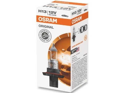 Osram Auto, Osram Auto Halogen Leuchtmittel Original Line H13 60 W 12 V, OSRAM, Ersatzleuchtmittel, Glühlampe H13 VPE10 12V 65/55W P26.4t, AUTO & BIKE, 9008