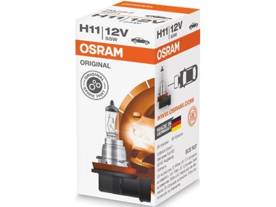 Osram Auto, Osram Auto Halogen Leuchtmittel Original Line H11 55 W 12 V, OSRAM, Ersatzleuchtmittel, Glühlampe H11 12V 55W PGJ19-2, AUTO & BIKE, 64211 3740