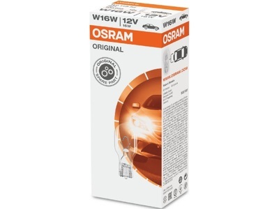 OSRAM - (OSRAM), OSRAM - Glühlampe, OSRAM, Ersatzleuchtmittel, Glühlampe 12V 16W W2,1x9,5d, AUTO & BIKE, 921 3390