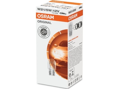 OSRAM - (OSRAM), OSRAM - Glühlampe, OSRAM, Ersatzleuchtmittel, Glühlampe 12V 21/5W W3x16q, AUTO & BIKE, 7515 3365