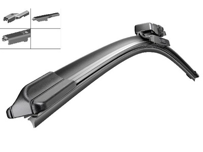 BOSCH - (Automotive Aftermarket), BOSCH - Wischblatt, BOSCH, Scheibenwischblätter, Wischblatt Aerotwin Einzeln Stand. 650mm, AUTO & BIKE, 3 397 013 532 A650U
