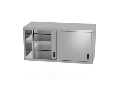 Hendi, HENDI, Haushalt, HENDI Wandschrank Schiebetüren Hängeschrank, Produkte & Wohnen, Hendi Wandschrank mit Schiebetüren - geschweißt ? Gastro Inventar/Gastro Einrichtungen ? Edelstahl
