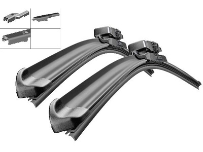 Bosch, Bosch Aerotwin AM 466 S Umrüstwischer 650 mm, 380 mm, BOSCH, Scheibenwischblätter, Wischblatt Aerotwin Paar 650/380mm, AUTO & BIKE, 3 397 007 466 AM466S