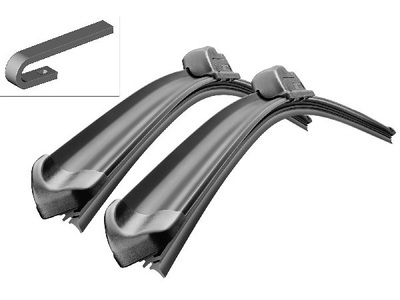 BOSCH - (Automotive Aftermarket), BOSCH - Wischblatt, BOSCH, Scheibenwischblätter, Wischblatt Aerotwin Paar 650/340mm, AUTO & BIKE, 3 397 007 570 AR654S