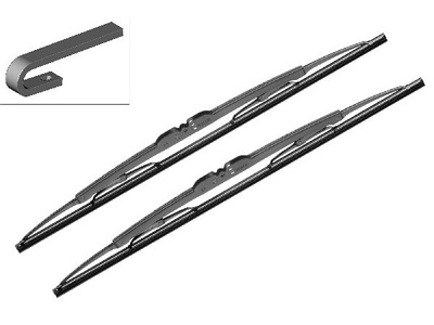 BOSCH - (Automotive Aftermarket), BOSCH - Wischblatt, BOSCH, Scheibenwischblätter, Wischblatt Paar Standard 575/400mm, AUTO & BIKE, 3 397 118 304 601