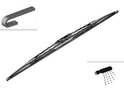 BOSCH - (Automotive Aftermarket), BOSCH - Wischblatt (Satz), BOSCH, Scheibenwischblätter, Wischblatt LKW 700mm, AUTO & BIKE, 3 397 011 822 N75