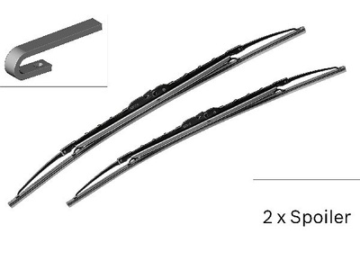 BOSCH - (Automotive Aftermarket), BOSCH - Wischblatt, BOSCH, Scheibenwischblätter, Wischblatt Paar Stand. Fahrzeugsp. 650/575mm, AUTO & BIKE, 3 397 118 327 652S