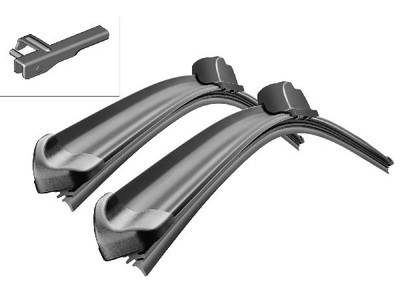 BOSCH - (Automotive Aftermarket), BOSCH - Wischblatt (Satz), BOSCH, Scheibenwischblätter, Wischblatt Aerotwin Paar 600/500mm, AUTO & BIKE, 3 397 118 970 A970S
