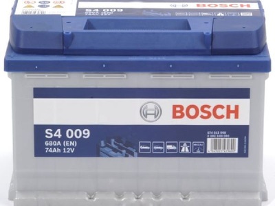 BOSCH - (Automotive Aftermarket), BOSCH - Batterie, BOSCH, Fahrzeugbatterie, Starterbatterie Bosch 12V/74Ah/680A LxBxH 278x175x190mm/S:1, AUTO & BIKE, 0 092 S40 090 S4 009