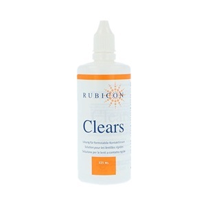 Rubicon, Clears Reinigungs-/Aufbewahrungslösung 125ml, Clears 125 ml Reinigungs- und Aufbewahrungslösung