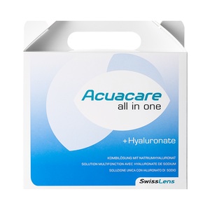 SwissLens S.A., Acuacare All-in-One - 3x360ml + Behälter, Acuacare All-in-One - 3x360ml + Behälter
