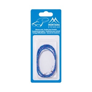 MONTANA Eyewear, Montana Eyewear Brillenband von Perlen blau, Montana Eyewear Brillenband von Perlen blau