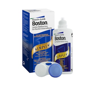 Bausch+Lomb, Boston Simplus Aufbewahrungslösung 120ml, Boston SIMPLUS Ein-Flaschen-Universallösung (120ml)