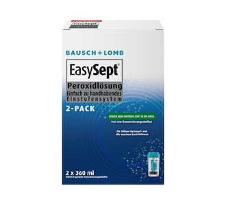 Bausch+Lomb, EasySept Multipack - 2 x 360ml + 1 x 355ml Saline, Bausch & Lomb EasySept Multipack m. Kochsalz
