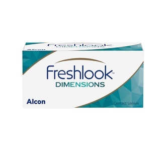 Alcon | Ciba Vision, FreshLook Dimensions Kontaktlinsen - 2 Linsen, Fresh Look Dimensions 2 farbige Monatslinsen