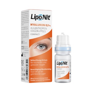 Lipo Nit, Lipo Nit Augentropfen 10ml, LipoNit Hyaluron compact Augentropfen 0.1% (10ml)
