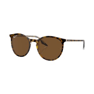 Ray-Ban RB2204 Braun polarisiert, Havanna/Transparent M