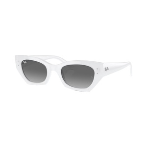 Ray-Ban ZENA Grau auf Schneeweiß S