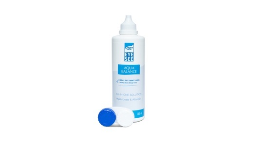 EyeSee Aqua Balance (360 ml + 1 Behälter) Kombilösung, Pflegemittel
