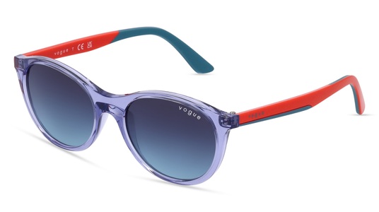Vogue eyewear VJ2015 Jugend-Sonnenbrille Vollrand Oval Kunststoff-Gestell, blau