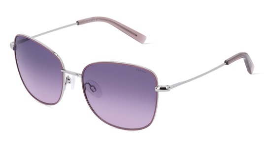 Esprit, ESPRIT 40068 Damen-Sonnenbrille Vollrand Butterfly Metall-Gestell, lila