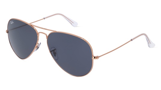 Ray-Ban, RAY-BAN RB 3025 AVIATOR Unisex-Sonnenbrille Vollrand Pilot Metall-Gestell, pink
