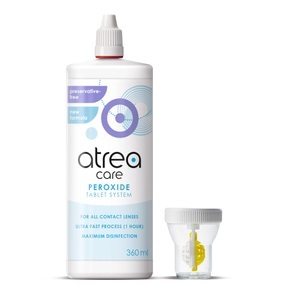 atrea care Peroxid Tablettensystem Neutralisation 1 Stunde (360 ml + 36 Tabletten + 1 Behälter) Peroxidlösung, Pflegemittel