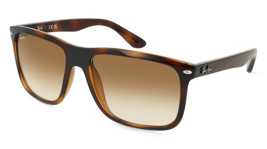 RAY-BAN RB4547 Unisex-Sonnenbrille Vollrand Eckig Kunststoff-Gestell, braun