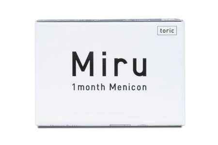 Miru, Miru 1month toric (6er Packung) Monatslinsen (-0.5 dpt, Zyl. -0,75, Achse 100 ° & BC 8.6)