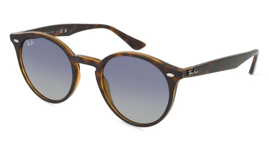 RAY-BAN RB2180 Unisex-Sonnenbrille Vollrand Panto Propionat-Gestell, braun