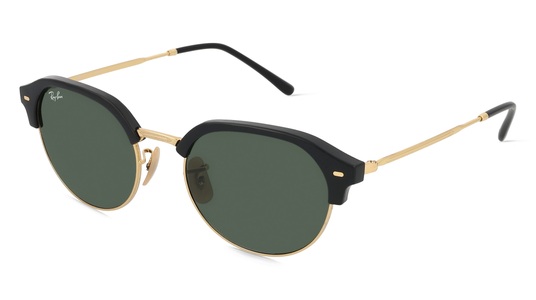 RAY-BAN RB4429 Unisex-Sonnenbrille Vollrand Eckig Kunststoff-Gestell, gold