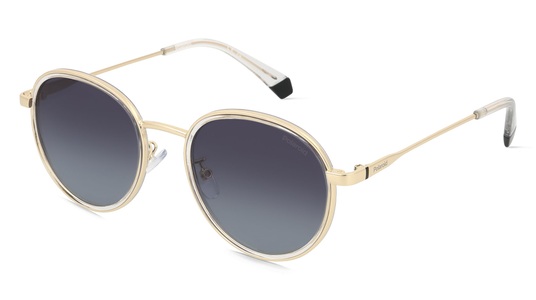 Polaroid, Polaroid PLD 4173/G/S/X Unisex-Sonnenbrille Vollrand Panto Edelstahl-Gestell, gold