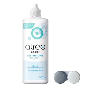 Atrea, atrea care All-in-One (355 ml + 1 Behälter) Kombilösung, Pflegemittel, atrea care All-in-One (355 ml + 1 Behälter) Kombilösung, Pflegemittel