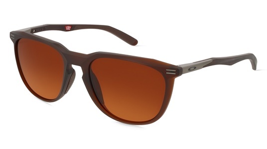 Oakley, OAKLEY OO9286 Herren-Sonnenbrille Vollrand Rund Kunststoff-Gestell, braun