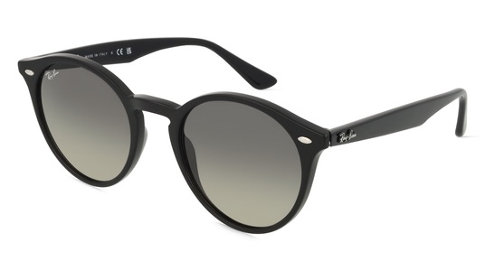 RAY-BAN RB2180 Unisex-Sonnenbrille Vollrand Panto Propionat-Gestell, schwarz